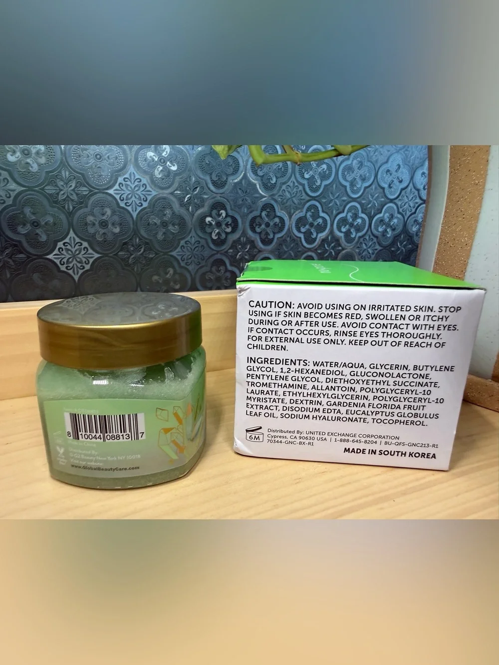 Skincare Bundle x2 Nu-Pore K Beauty Bounce Back Pore Toner Pads +Jade Body Scrub